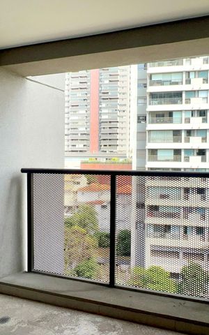 Studio à venda com 24m², 1 quarto e sem vagaVaranda