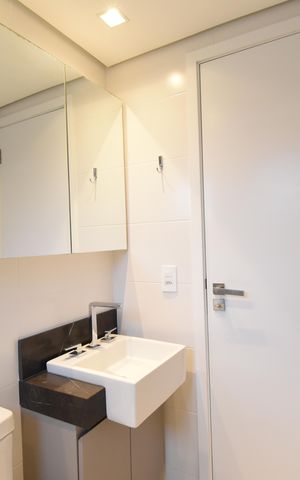 Studio para alugar com 29m², 1 quarto e 1 vagaBanheiro do Studio