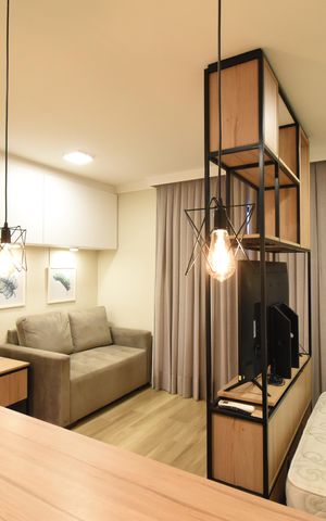 Studio para alugar com 30m², 1 quarto e 1 vagaStudio