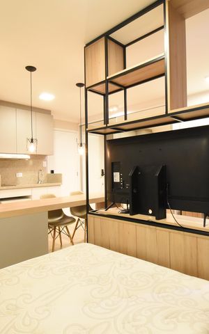 Studio para alugar com 30m², 1 quarto e 1 vagaStudio