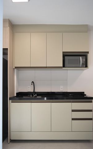 Apartamento para alugar com 27m², 1 quarto e sem vagaSala/Cozinha Integrados