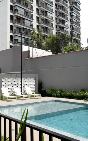 Apartamento para alugar com 27m², 1 quarto e sem vagaPiscina