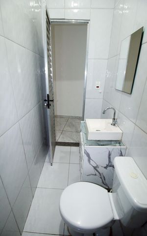 Casa para alugar com 60m², 1 quarto e sem vagaBanheiro