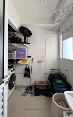 Apartamento à venda com 107m², 3 quartos e 2 vagas Apartamento à venda com 107m², 3 quartos e 2 vagasÁrea de Serviço