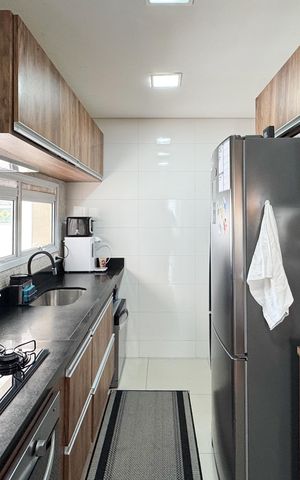 Apartamento à venda com 107m², 3 quartos e 2 vagas Apartamento à venda com 107m², 3 quartos e 2 vagasCozinha
