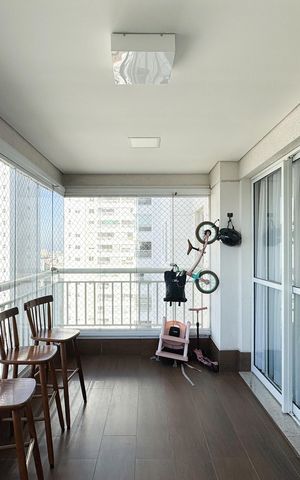 Apartamento à venda com 107m², 3 quartos e 2 vagas Apartamento à venda com 107m², 3 quartos e 2 vagasSacada
