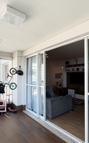 Apartamento à venda com 107m², 3 quartos e 2 vagas Apartamento à venda com 107m², 3 quartos e 2 vagasSacada