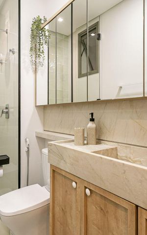 Apartamento para alugar com 70m², 2 quartos e 1 vaga Apartamento para alugar com 70m², 2 quartos e 1 vagaBanheiro
