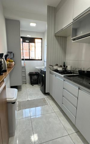 Apartamento à venda com 55m², 2 quartos e 1 vagaCozinha