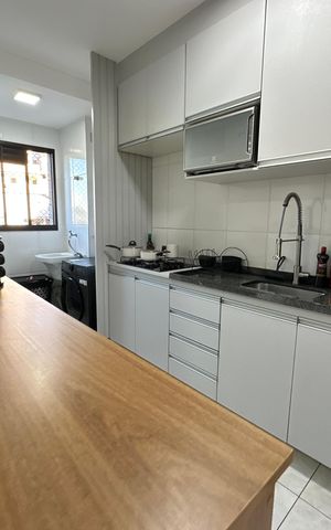 Apartamento à venda com 55m², 2 quartos e 1 vagaCozinha