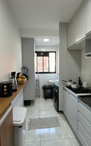 Apartamento à venda com 55m², 2 quartos e 1 vagaCozinha