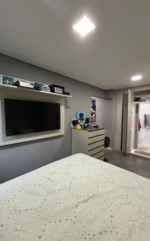 Apartamento à venda com 136m², 3 quartos e 3 vagas Apartamento à venda com 136m², 3 quartos e 3 vagasQuarto