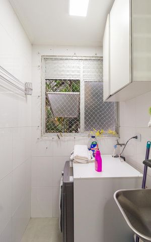 Apartamento à venda com 62m², 2 quartos e 1 vaga Apartamento à venda com 62m², 2 quartos e 1 vagaCozinha e Área de Serviço