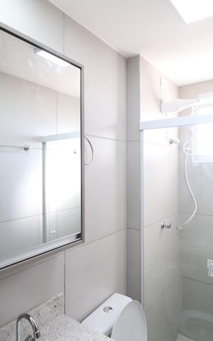 Apartamento para alugar com 70m², 3 quartos e 1 vagaBanheiro do Quarto 1
