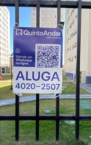 Apartamento para alugar com 42m², 2 quartos e sem vaga Apartamento para alugar com 42m², 2 quartos e sem vagaPlaca