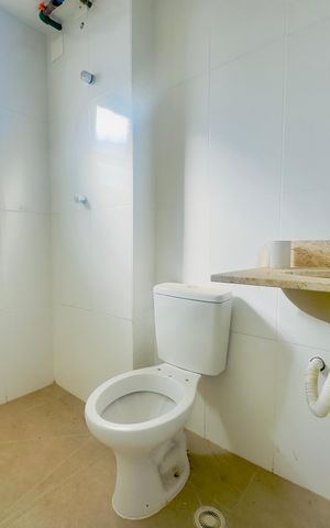 Apartamento para alugar com 61m², 2 quartos e sem vaga Apartamento para alugar com 61m², 2 quartos e sem vagaBanheiro
