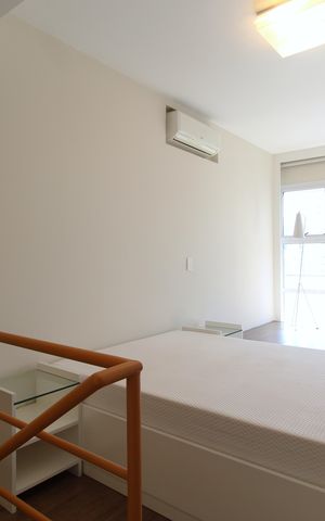 Apartamento para alugar com 50m², 1 quarto e 1 vagaQuarto Suíte