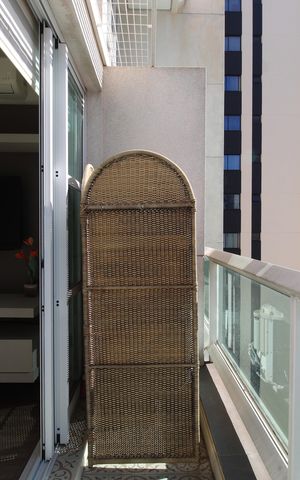 Apartamento para alugar com 50m², 1 quarto e 1 vagaVaranda