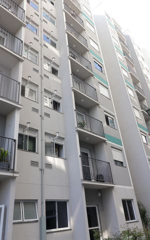 Apartamento à venda com 38m², 2 quartos e sem vagaFachada 