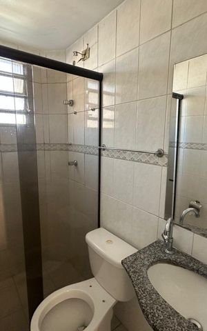 Apartamento para alugar com 45m², 2 quartos e 1 vagaBanheiro social