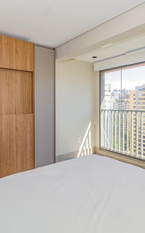 Studio para alugar com 27m², 1 quarto e sem vagaStudio