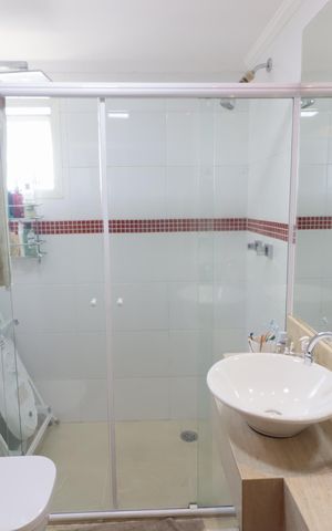 Apartamento para alugar com 115m², 2 quartos e 2 vagasBanheiro da Suíte 1