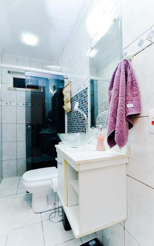 Apartamento à venda com 56m², 2 quartos e 1 vagaBanheiro Suíte 2