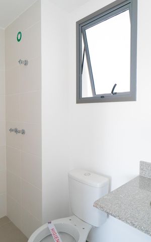 Apartamento à venda com 64m², 2 quartos e 1 vaga Apartamento à venda com 64m², 2 quartos e 1 vagaBanheiro Social