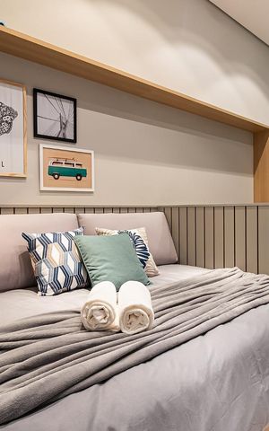 Studio à venda com 34m², 1 quarto e sem vaga Studio à venda com 34m², 1 quarto e sem vagaSala/Quarto