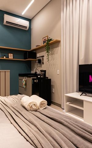 Studio à venda com 34m², 1 quarto e sem vaga Studio à venda com 34m², 1 quarto e sem vagaSala/Quarto
