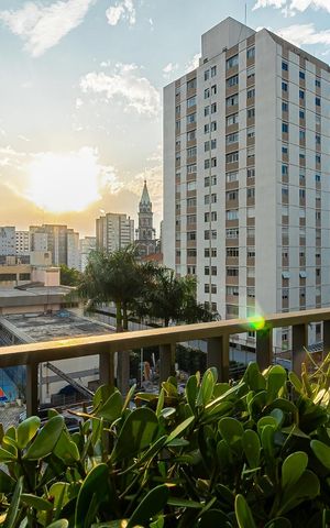 Studio à venda com 34m², 1 quarto e sem vaga Studio à venda com 34m², 1 quarto e sem vagaVaranda
