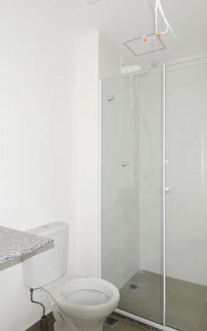 Studio à venda com 27m², 1 quarto e sem vaga Studio à venda com 27m², 1 quarto e sem vagaBanheiro