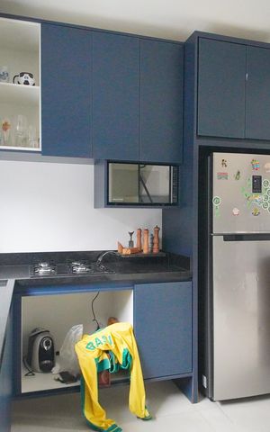 Casa de condomínio à venda com 83m², 2 quartos e 2 vagasCozinha