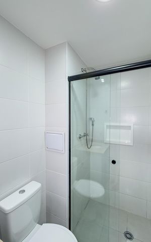 Studio à venda com 29m², 1 quarto e sem vagaBanheiro