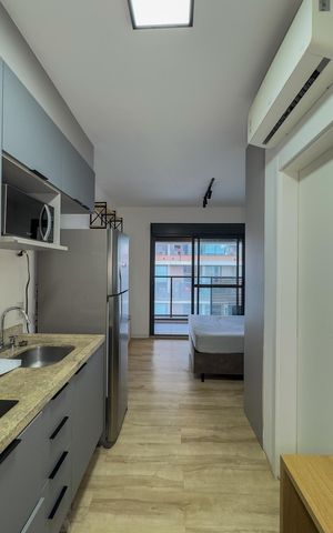 Studio à venda com 29m², 1 quarto e sem vagaStudio