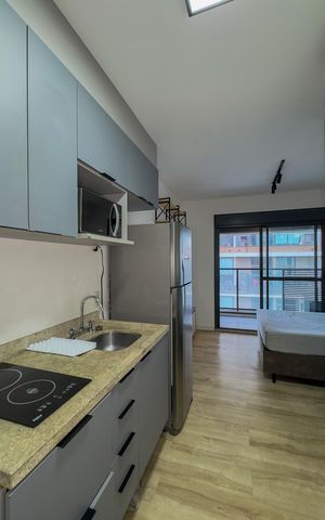 Studio à venda com 29m², 1 quarto e sem vagaStudio