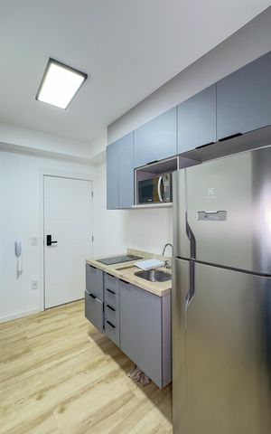 Studio à venda com 29m², 1 quarto e sem vagaStudio