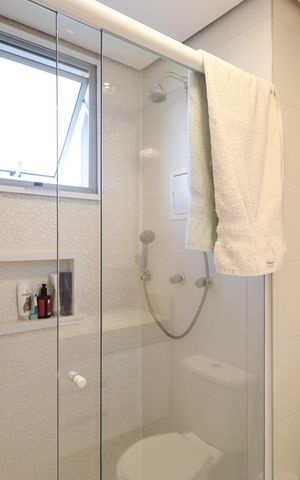 Apartamento à venda com 187m², 3 quartos e 3 vagasBanheiro da Suíte 3