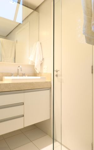 Apartamento à venda com 187m², 3 quartos e 3 vagasBanheiro da Suíte 3
