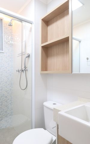 Apartamento à venda com 187m², 3 quartos e 3 vagasBanheiro da Suíte 2