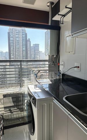 Apartamento à venda com 62m², 1 quarto e 1 vaga