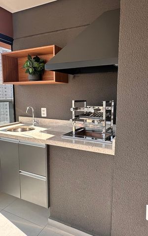Apartamento à venda com 62m², 1 quarto e 1 vaga