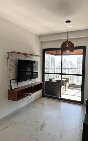 Apartamento à venda com 62m², 1 quarto e 1 vaga