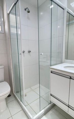Apartamento para alugar com 70m², 3 quartos e 2 vagas Apartamento para alugar com 70m², 3 quartos e 2 vagasBanheiro 1