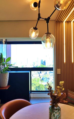 Apartamento à venda com 58m², 2 quartos e 2 vagasSala 