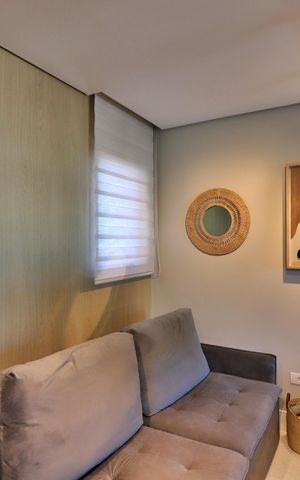 Apartamento à venda com 58m², 2 quartos e 2 vagasSala 