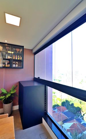 Apartamento à venda com 58m², 2 quartos e 2 vagasVaranda gourmet