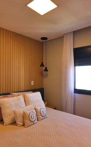 Apartamento à venda com 58m², 2 quartos e 2 vagasQuarto 1 - Suíte