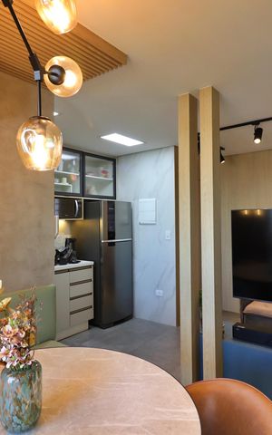 Apartamento à venda com 58m², 2 quartos e 2 vagasSala 