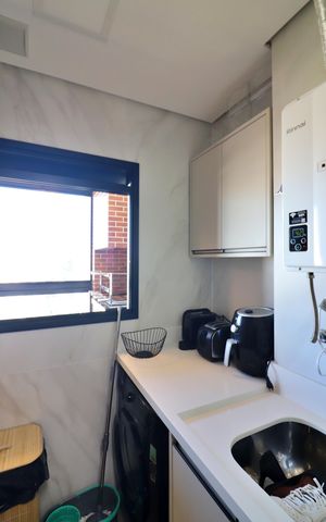 Apartamento à venda com 58m², 2 quartos e 2 vagasÁrea de Serviço
